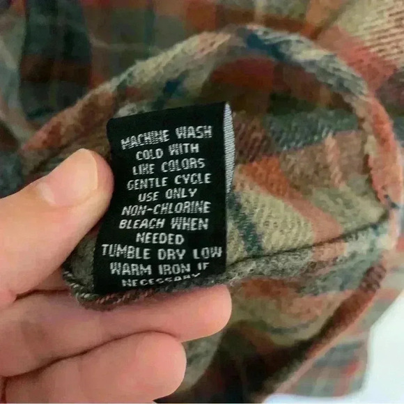 Unisex Outpost Makers Thick Flannel Shacket Shirt Fall Farm Size Medium - Picture 8 of 12